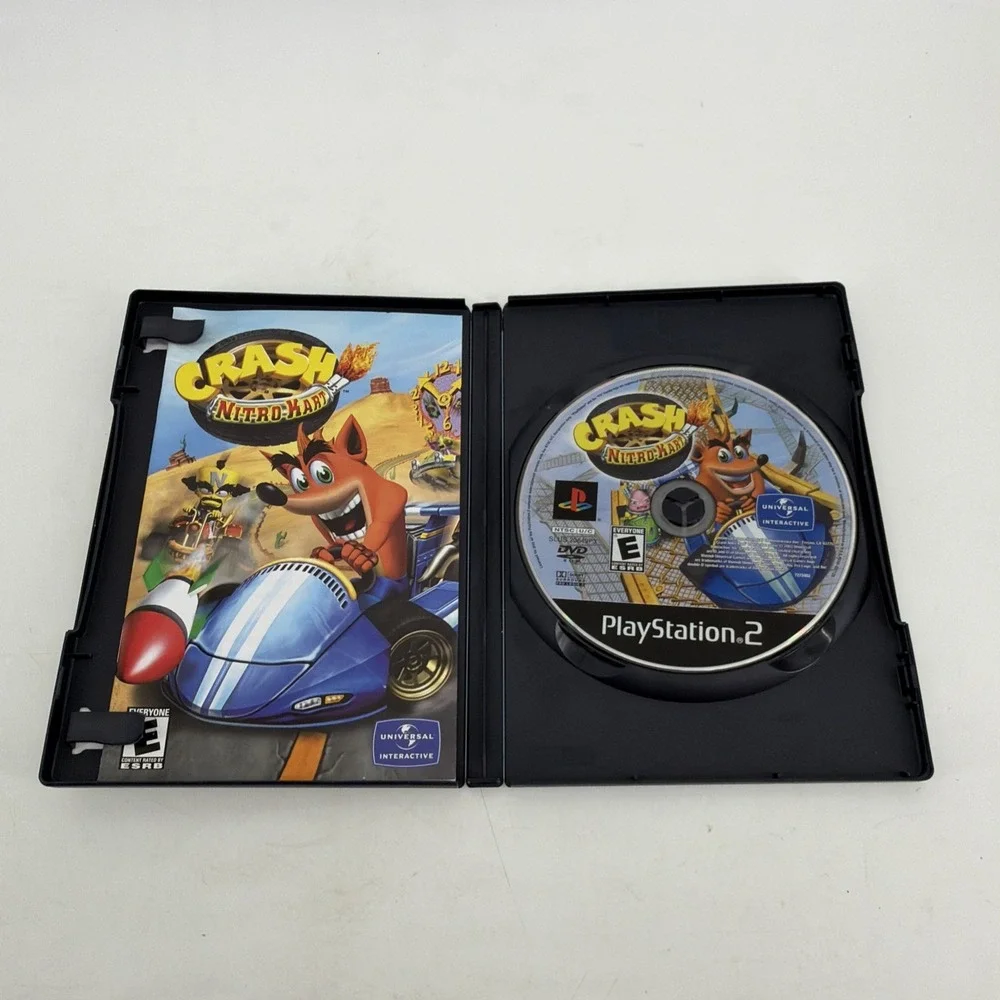 Crash Nitro Kart PS2 PlayStation 2 Complete CIB w/ Manual